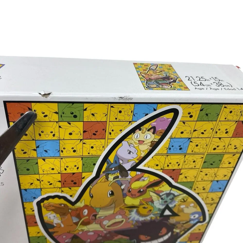 Pikachu Pokemon Jigsaw Puzzle 500 Piece Characters Collectible NewBuffalo Games